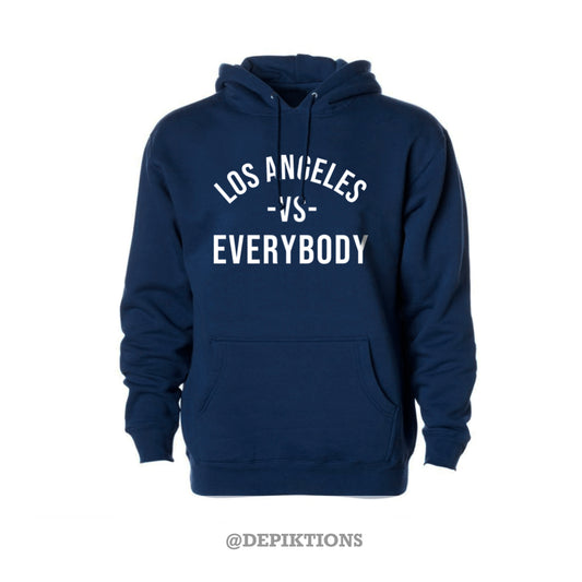 Navy LA vs Everybody Hoodie