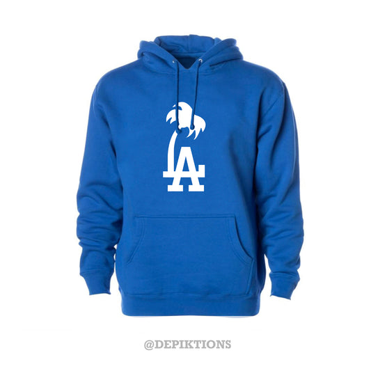 Royal Blue Single LA Tree Hoodie